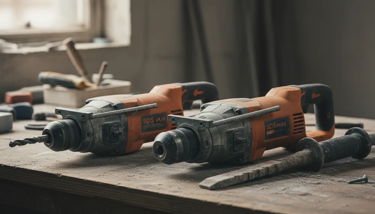 Perforateur SDS-plus ou SDS-max