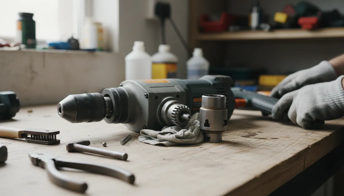 Changer le mandrin d'un perforateur